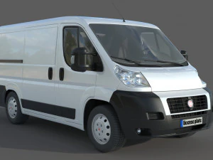 Fiat Ducato 23 MJT Panelvan 3D Model