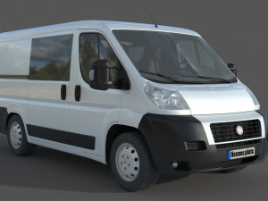 Fiat Ducato 23 MJT Panelvan Modèle 3D
