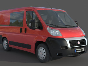 Fiat Ducato 23 MJT Panelvan Modèle 3D