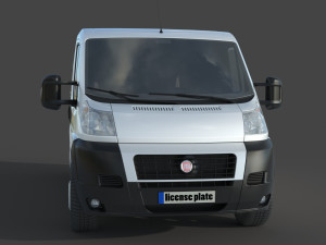 Fiat Ducato 23 MJT Panelvan Modèle 3D