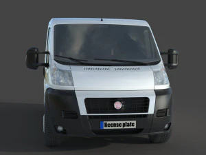 Fiat Ducato 23 MJT Panelvan 3D Model