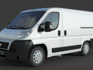 Fiat Ducato 23 MJT Panelvan Modèle 3D