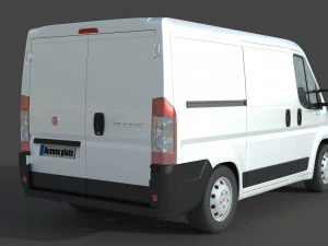 Fiat Ducato 23 MJT Panelvan 3D Model
