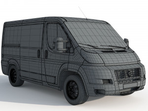 Fiat Ducato 23 MJT Panelvan Modèle 3D