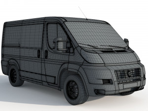 Fiat Ducato 23 MJT Panelvan Modèle 3D