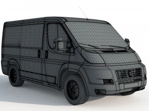 Fiat Ducato 23 MJT Panelvan 3D Model