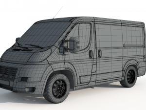 Fiat Ducato 23 MJT Panelvan Modèle 3D