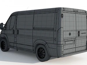 Fiat Ducato 23 MJT Panelvan 3D Model