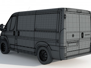 Fiat Ducato 23 MJT Panelvan Modèle 3D