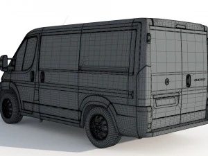 Fiat Ducato 23 MJT Panelvan 3D Model
