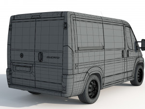 Fiat Ducato 23 MJT Panelvan Modèle 3D