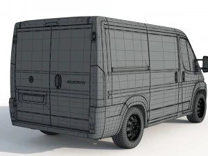 Fiat Ducato 23 MJT Panelvan 3D Model