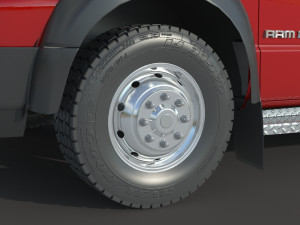 Dodge Ran 5500 Fire Rescue 3D Модель