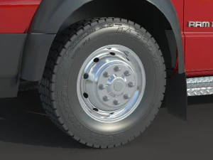 Dodge Ran 5500 Fire Rescue 3D Model