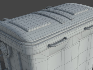 Garbage bin 3D 모델