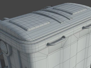 Garbage bin 3D Model