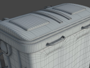 Garbage bin 3D 모델