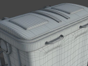 Garbage bin 3D Model
