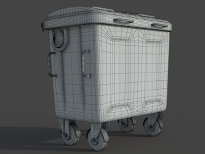 Garbage bin 3D 모델