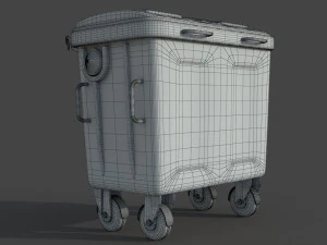 Garbage bin 3D Model