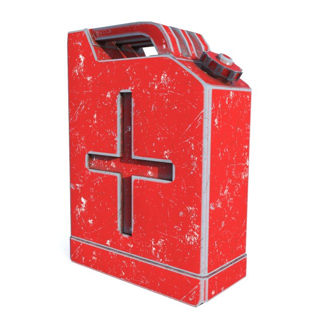 Jerry can Modelo 3D .c4d .max .obj .3ds .fbx .stl .blend 