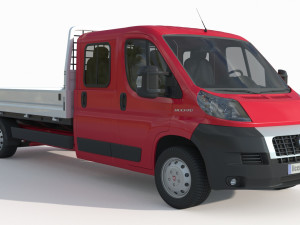 Fiat Ducato Doble Cabina 3Dモデル