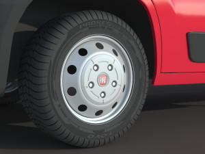 Fiat Ducato Doble Cabina 3Dモデル
