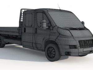 Fiat Ducato Doble Cabina 3D Model