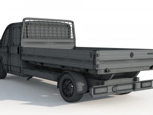 Fiat Ducato Doble Cabina 3D Model