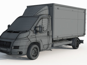 Ducato Double cabin case 3Dモデル
