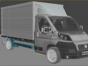Ducato Double cabin case 3Dモデル