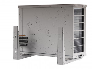 Toshiba air conditioner 3D Model