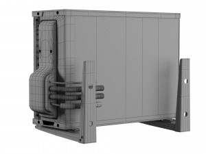 Toshiba air conditioner 3D Model