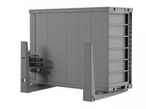 Toshiba air conditioner 3D Model