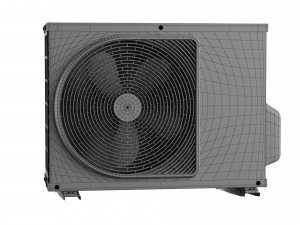 Toshiba air conditioner 3D Model