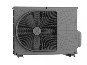 Toshiba air conditioner 3D Model
