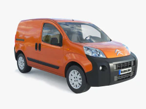 Citroen Nemo Kastenwagen 14 3D Model