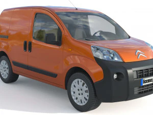 Citroen Nemo Kastenwagen 14 3D Model
