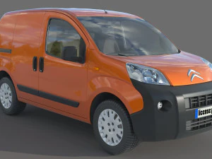 Citroen Nemo Kastenwagen 14 3D Model