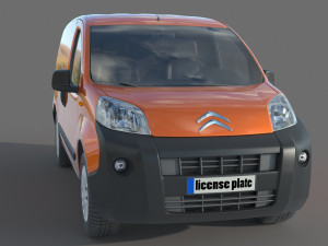 Citroen Nemo Kastenwagen 14 3D Модель