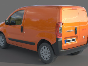 Citroen Nemo Kastenwagen 14 3D Модель