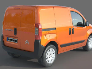 Citroen Nemo Kastenwagen 14 3D Model