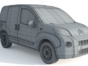 Citroen Nemo Kastenwagen 14 3D Модель