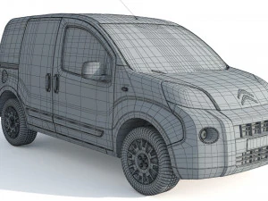 Citroen Nemo Kastenwagen 14 3D Model