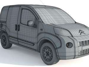 Citroen Nemo Kastenwagen 14 3D Модель