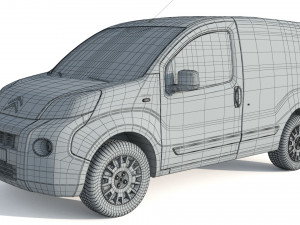 Citroen Nemo Kastenwagen 14 3D Модель