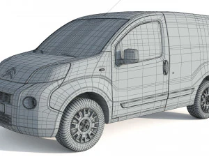 Citroen Nemo Kastenwagen 14 3D Model