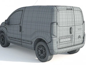 Citroen Nemo Kastenwagen 14 3D Model