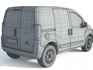 Citroen Nemo Kastenwagen 14 3D Model