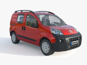 Citroen nemo Combi 14 HDI SX Plus 3D Модель